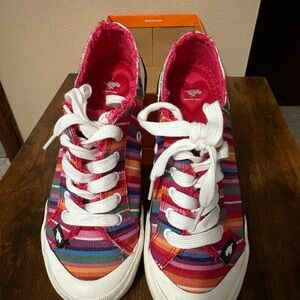 Rocket Dog Multicolor Striped Sneakers